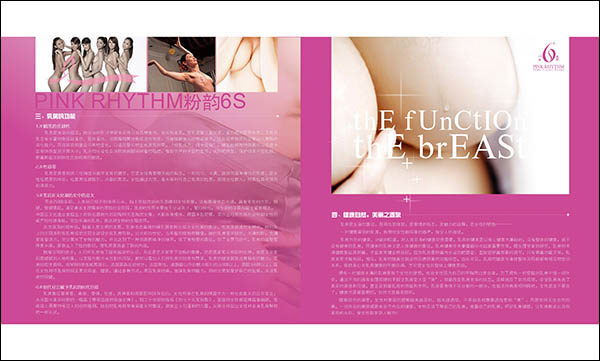 粉韻6S化妝品美胸品牌產品畫冊設計案例07頁